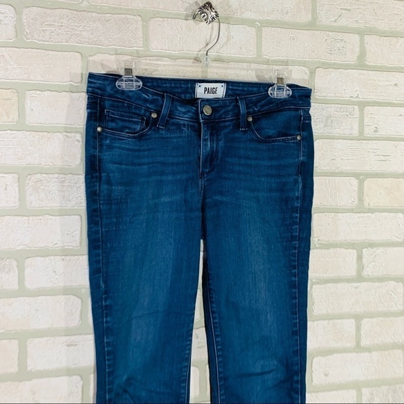 Paige Transcend Verdugo Ankle Skinny Jeans in Kanika Wash Size 28 - Picture 4 of 9